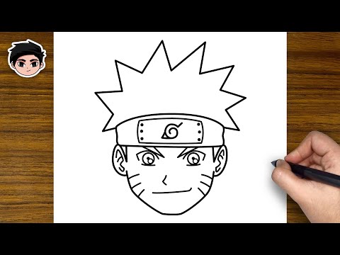 How To Draw NARUTO UZUMAKI - Step By Step Easy For Beginners