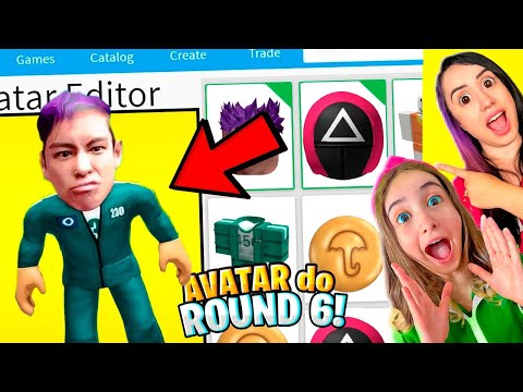 CRIEI uma CONTA do THANOS e da BONECA do ROUND 6 no ROBLOX! AVATAR do THANOS e BONECA! Roblox