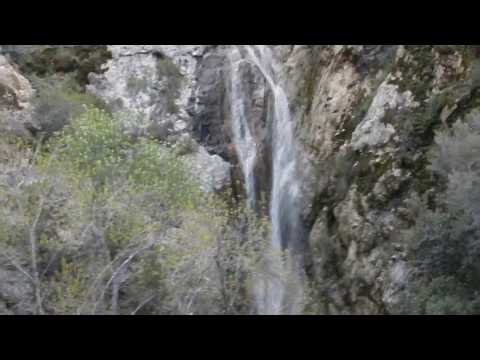 Waterfall Off Lake Hughes Road