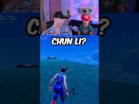 KID FOLDED CHUN LI 😂 (fortnite) ​⁠@WyfulShorts