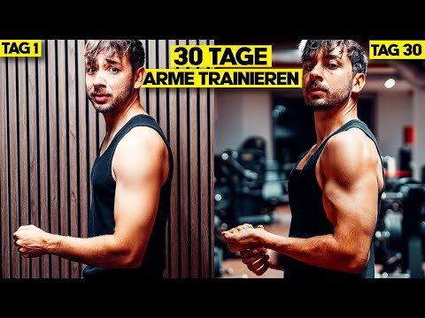 30 Tage Arme trainieren | Selbstexperiment