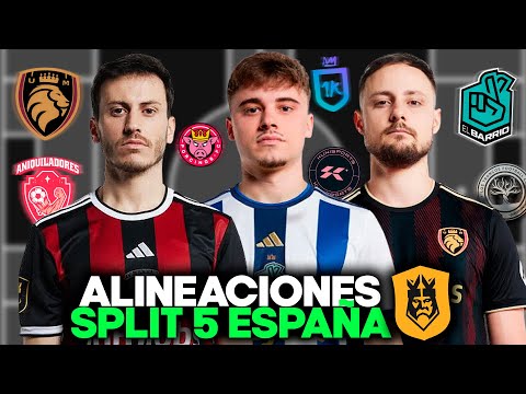 Analizando Alineaciones de la Kings League España (Split 5) tras el Mercato