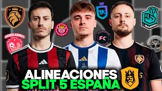 Analizando Alineaciones de la Kings League España (Split 5) tras el Mercato