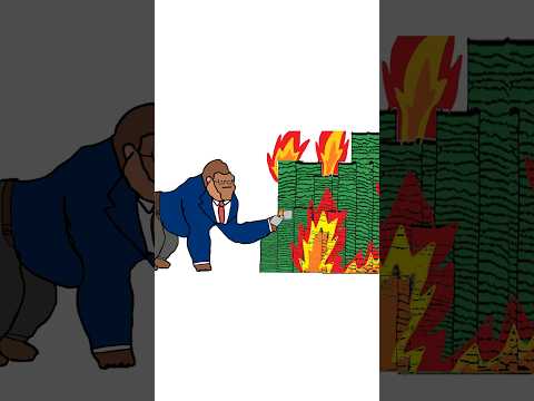 Monkey explain Inflation #finance #animation