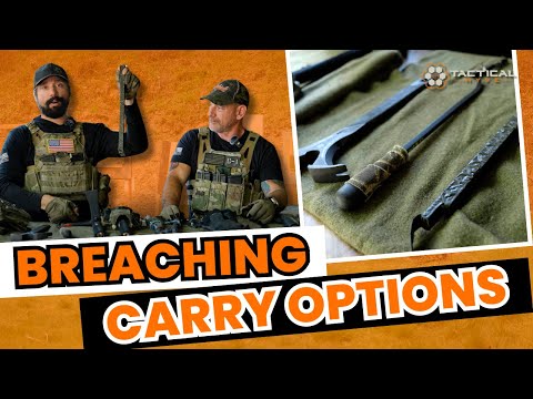 On-Body Breaching Carry Techniques for Military Operations