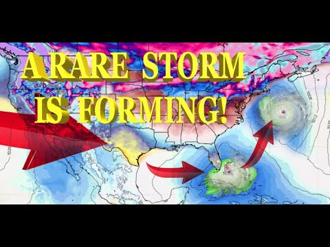 A RARE & Powerful Storm Is Forming In The Gulf!