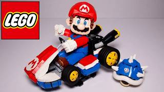 Lego Mario Kart 72037 Mario & Standard Kart with Spiny Shell Speed Build