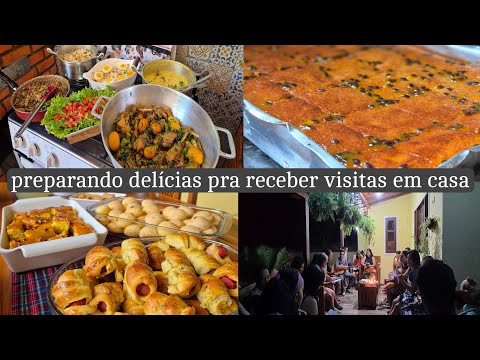 O tradicional almoço de domingo da roça|fiz várias delícias pra novena de Natal em casa