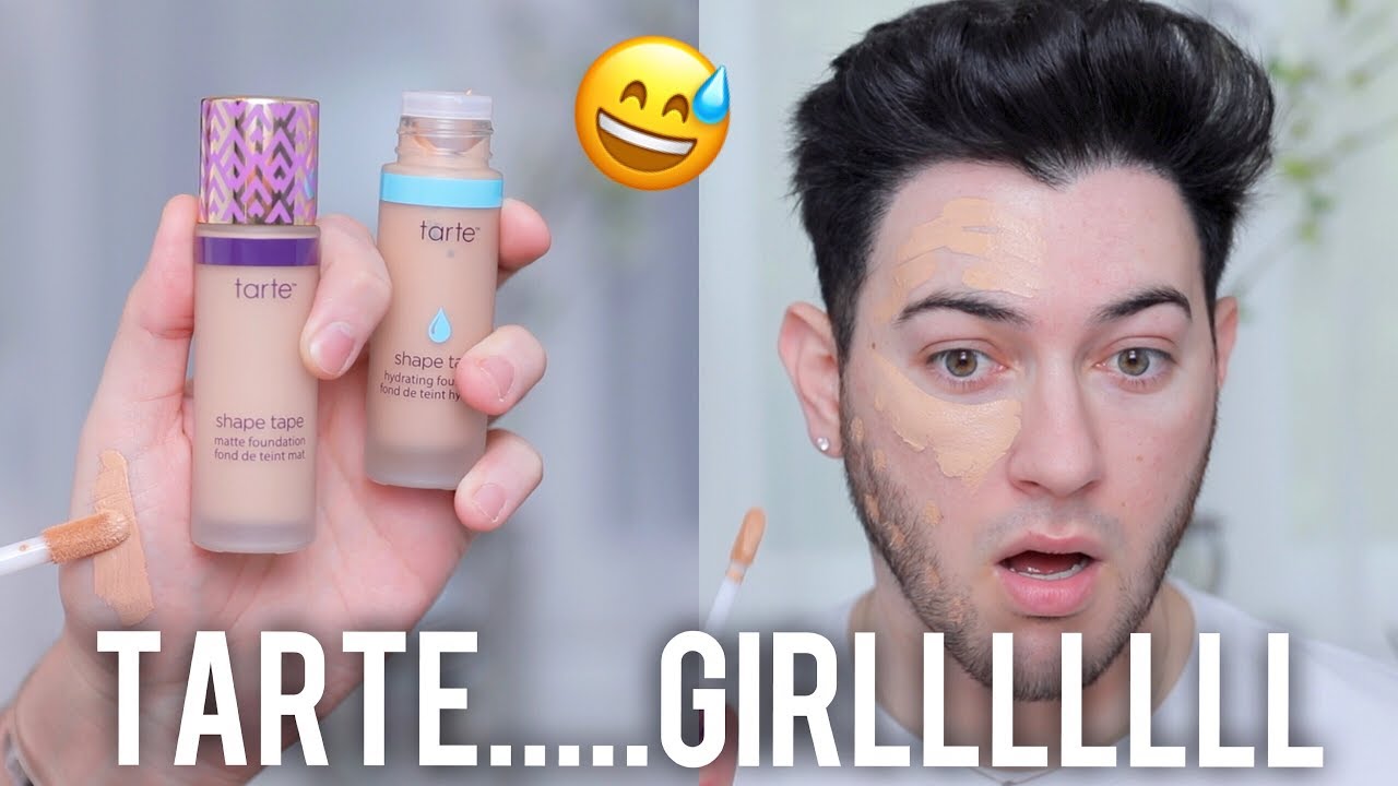 NEW TARTE SHAPE TAPE FOUNDATION HONEST AF REVIEW