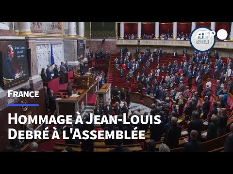 L'Assemblée nationale rend hommage à Jean-Louis Debré, décédé à l'âge de 80 ans | AFP Images