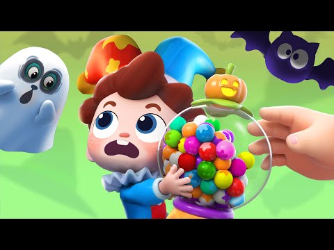 Who Took the Halloween Gumballs | Halloween Songs | Nursery Rhymes & Kids Songs | BabyBus