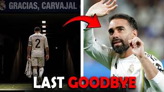 Dani Carvajal Farewell 💔 | Real Madrid Legend’s Last Goodbye 😳