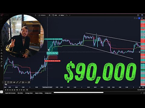 LIVE Day Trading Making $90,000 (REALLY SIMPLE)