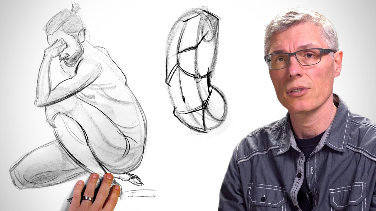 Drawing Gestural Forms - FORCE Series Part 2 - Proko