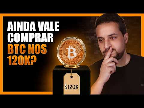 🚨 BITCOIN DÁ SINAL DE CORREÇÃO APÓS OS 123K! ATÉ ONDE VAI CAIR?