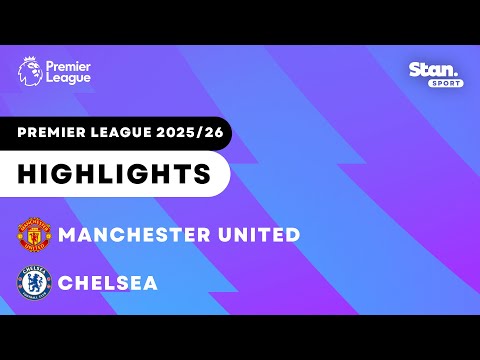 Manchester United v Chelsea | Highlights | Premier League 2025/26