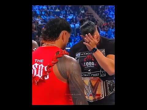 Roman reigns cry, the Rock sad 🥺 -  part 2#therock#romanreigns#fire