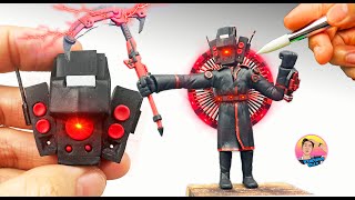 Making Executor Speakerman with Polymer Clay. [ skibidi toilet 78 ]   #Executorspeakerman