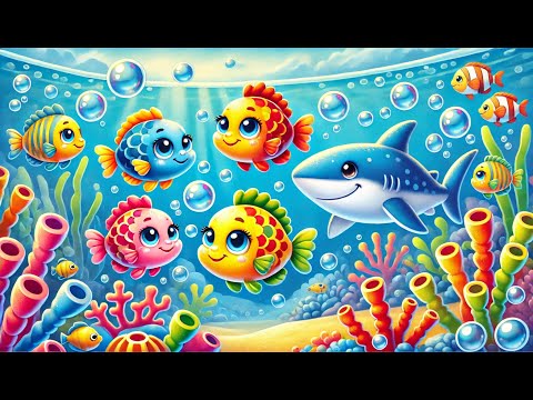 🐟 5 Little Fishies & Many More Nursery Rhymes & Songs for Kids | Educational #preschoolactivities