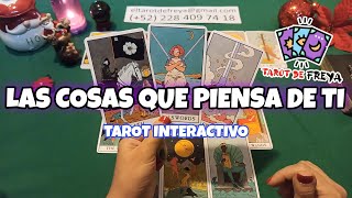 🦋 INTERACTIVO: ¿QUÉ COSAS PIENSA DE TI? 💗🧩💭 #tarot