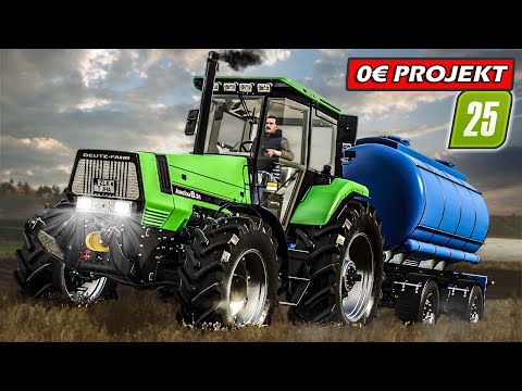 LS25 0€ Challenge: Erste TIERE für den HOF & Hannes zu GAST #08 | 0€ Projekt im Farming Simulator 25