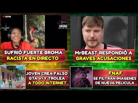 iSHOWSPEED sufre FUERTE BROMA RAClSTA EN DIRECTO | MrBEAST RESPONDIÓ A GRAVES ACUSACIONES | GTA VI