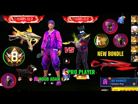 New 1 LEVEL vs 7 Year OLD 😱 Collection Versus Free Fire 🔥 कलुआ Noob ने दिखाया Power 😎 Y GAMING ⚡👿