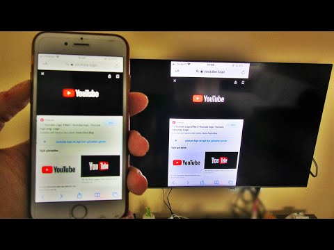 İPHONE TELEVİZYONA YANSITMA NASIL YAPILIR ? (ÇOK BASİT !!!!!!)