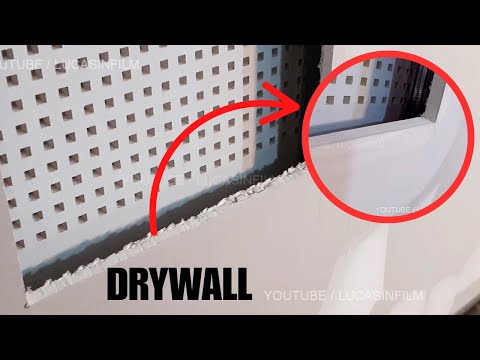 COMO FAZER ACABAMENTO DE TOPO NO DRYWALL BRUTO FORMA PROFISSIONAL