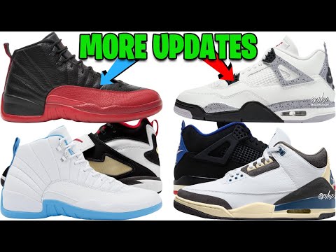 AIR JORDAN 12 FLU GAME 2025, AJ 4 WHITE CEMENT, AJ 12 MELO, A MA MANIERE AJ 3 DIFFUSED BLUE + MORE