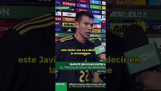 Chucky Lozano: “Tenía ganas de regresar a la Selección” 🇲🇽 #shorts