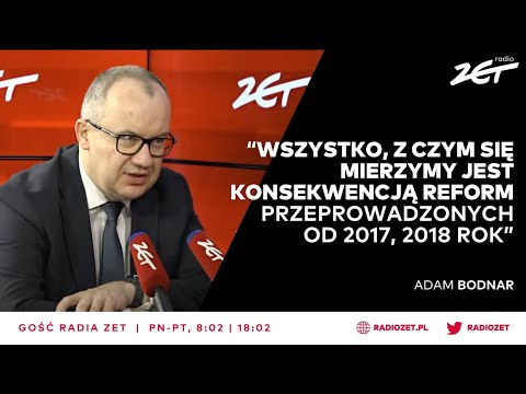 Adam Bodnar: W przyszłym tygodniu projekty ustaw regulujących status sędziów | Gość Radia ZET