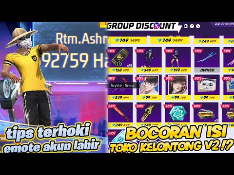CARA MURAH SPIN EMOTE LAHIR! BOCORAN TOKO KELONTONG TERBARU! CLAIM BAJU ONIC TERBARU!