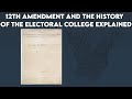 Electoral College and Presidential Elections