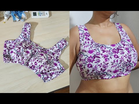 NO Hook full coverage Bra Cutting and Stitching  | size 34,36