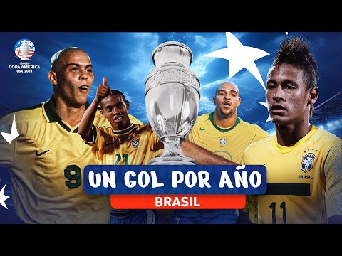 BRASIL na CONMEBOL Copa América™: o GOL MAIS ÉPICO de CADA EDIÇÃO (1993-2024)