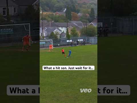 What a hit son. Just wait for it… #teamgrassroots #GRF #grassrootsfootball #veo