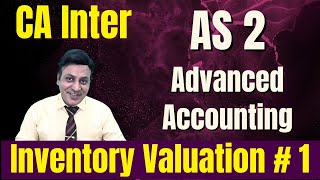CA Inter: Advanced Accounts: AS 2: Inventory Valuation: Session 1 #cadilipbadlani