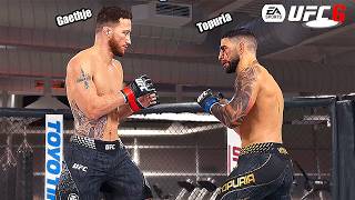 How Many Punches Topuria need to Finish Gaethje vs Gaethje to Topuria - UFC 6