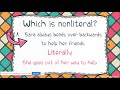 Understanding Idioms and Non-Literal Language
