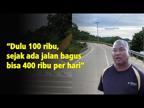 Bukti Nyata "Jalan Bisa Buat Makan", Rakyat di Daerah Butuh Infrastruktur Bagus!