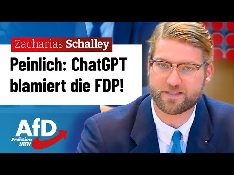 Peinlich: ChatGPT blamiert FDP! – Zacharias Schalley (AfD)