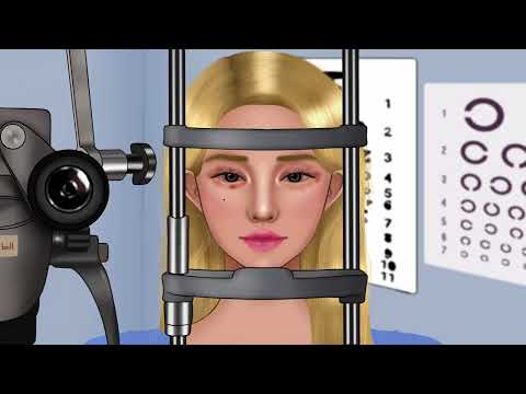 ASMR Removal of contact lenses from the eye👁 Animation, beauty makeup