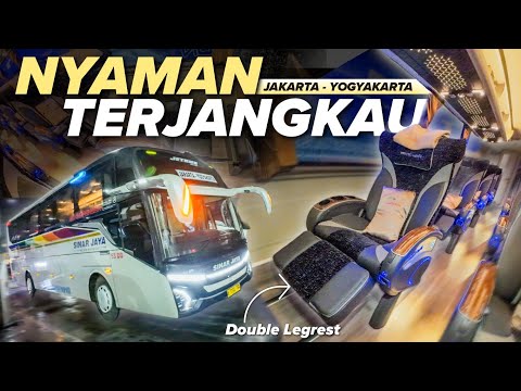 Rp 300.000 NAIK BUS SENYAMAN INI ! Sinar Jaya Super Eskekutif Jakarta Jogja