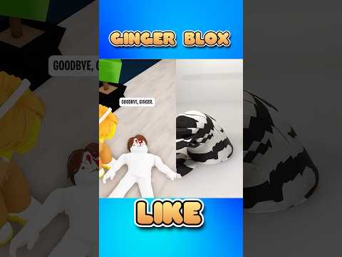 He MADE FRIENDS with a GHOST in ROBLOX… 👻😱 #shorts