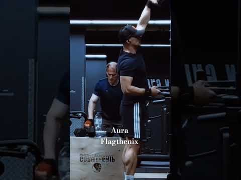 aura in gym to calisthenics workout #dj #calisthenics #hardstyle #aura #motivation