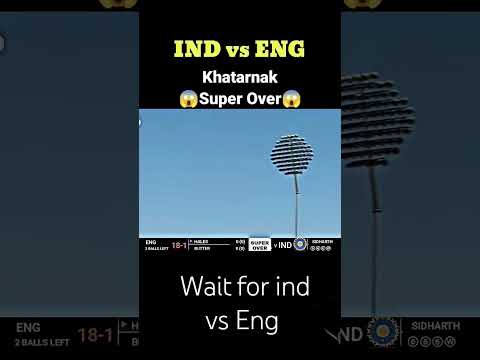 Unbelievable super over IND vs Eng #₹ trending video #₹ vairal shorts #₹ Edit_Altaf_02 #₹