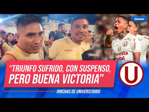 "CHURIN QUE SE VAYA": Hinchas de UNIVERSITARIO reaccionan a TRIUNFO SOBRE CIENCIANO | Líbero