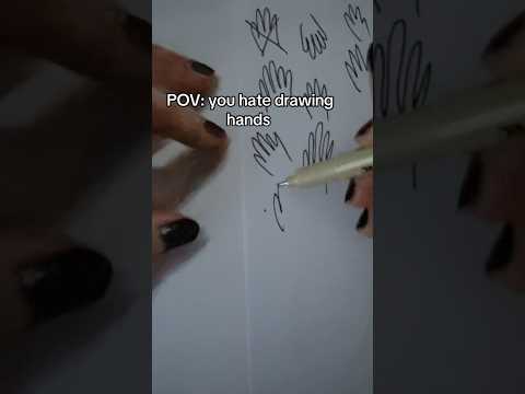 POV: Drawing hands 💀