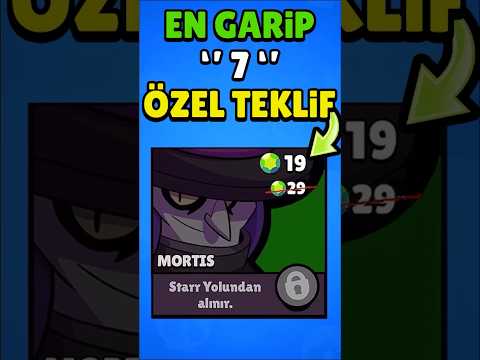 EN GARİP 7 ÖZEL TEKLİF #brawlstars #shorts